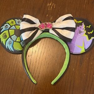 Oogie Boogie Nightmare Before Christmas Disney Glow In The Dark Ears